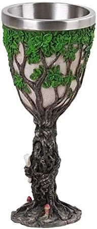Vista 2 de Pacific Giftware PT Tree of Life Treeman - Figura coleccionable de resina con interior extraíble de acero inoxidable