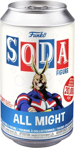 Vista 3 de Funko POP! Soda My Hero Academia All Might - Figura de vinilo de 4.25 pulgadas en lata