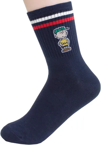 Vista 4 de EVEI The Peanuts Snoopy Cartoon Movie Series - Calcetines para mujer