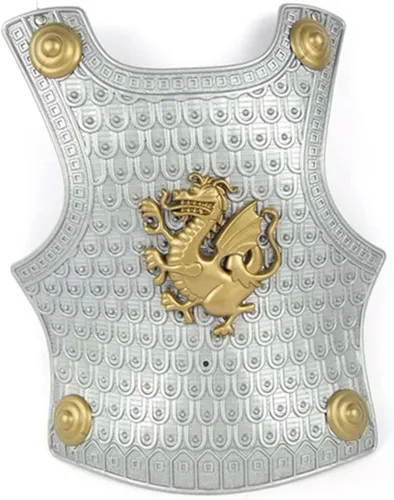 Vista 8 de LIFKOME Conjunto de armadura de batalla guerrero accesorios de armadura juego de rol para niños, disfraz de caballero para niños, trajes