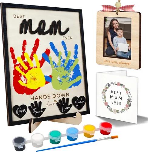 Vista 33 de Regalos personalizados de béisbol con texto en inglés «We Caught the Best Dad», regalos para el Día del Padre de parte del hijo, marco de madera