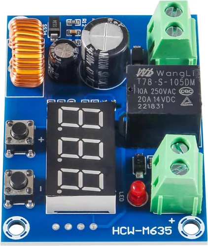 Vista 4 de 3PCS 12V-36V DC Módulo de protección de voltaje XH-M609 Digital módulo de protección de bajo voltaje