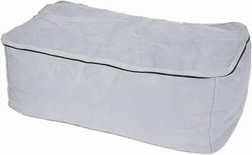 Vista 3 de Protective Covers Bolsa de almacenamiento pequeña resistente a la intemperie para cojines de silla, color marrón Beige Bronceado