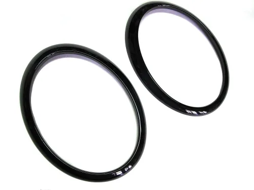 Vista 4 de ATEX Pegatina negra brillante de la cubierta del ajuste de la luz de la lámpara principal (pintada) para Cooper MK1 2001 ~ 2006