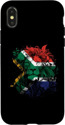 Vista 5 de South African Flag Vintage Lion South Africa Pride Leeu Case for iPhone 17