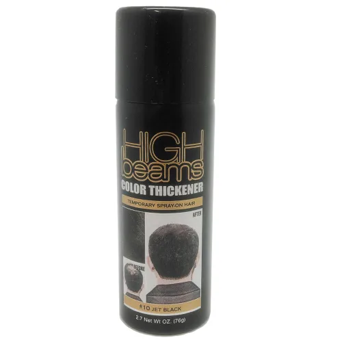 Vista 3 de High Beams Espesante de color temporal en spray para el cabello, negro, 2.7 oz (paquete de 3)