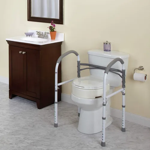 Vista 4 de Carex Health Brands, pasamanos de seguridad para cuarto de baño