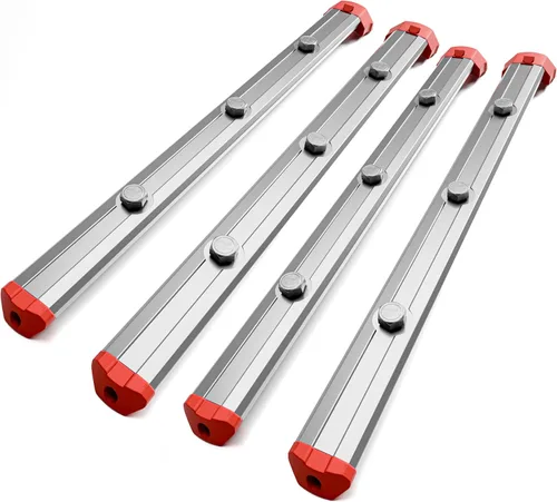 Vista 15 de Alpha Engineered Rieles de Repuesto Roscados Packout de 3.2" (81.5mm) Compatibles con Caja de Herramientas Milwaukee Packout 48-22-8424 - Rieles