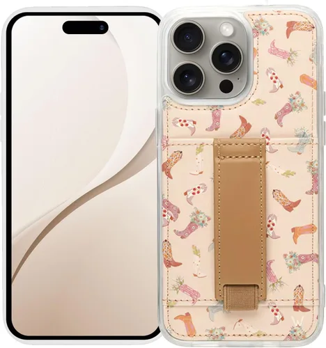 Vista 44 de Fundas Walli para iPhone 13, funda tipo cartera con soporte para tarjetas, elegante y moderna cubierta para mujeres, se ajusta al iPhone 13