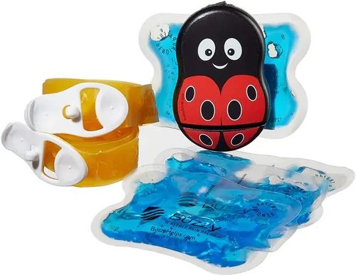 Vista 5 de Buzzy Kit de atención médica (negro) – FDA/510 (k) paquete de hielo vibratorio para uso clínico – Confiado por hospitales de todo el mundo – Más