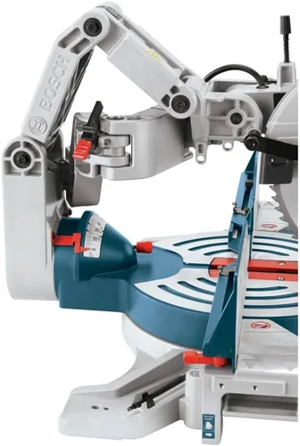 Vista 5 de Bosch Power Tools - Sierra de inglete deslizante con doble bisel, cable de 12 pulgadas y hoja de sierra con 60 dientes, 15 amperios, GCM12SD