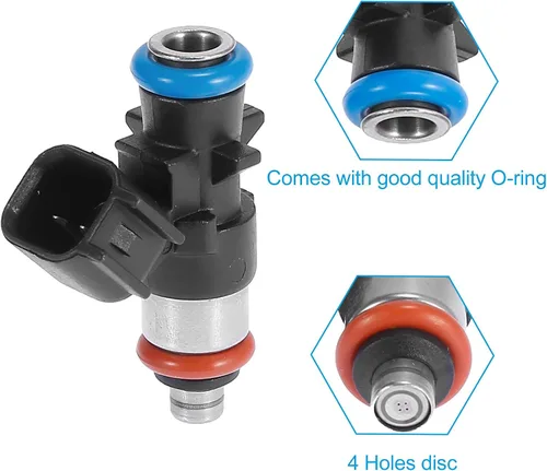 Vista 5 de X AUTOHAUX 6pcs inyector de combustible para Dodge Challenger Cargador Durango Grand Caravan para Town Country para Jeep Wranger para 2012-2017