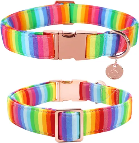 Vista 2 de DOGWONG Collar de verano estilo hawaiano para perros machos/hembras, perfecto para vacaciones, vacaciones y rutinas relajantes