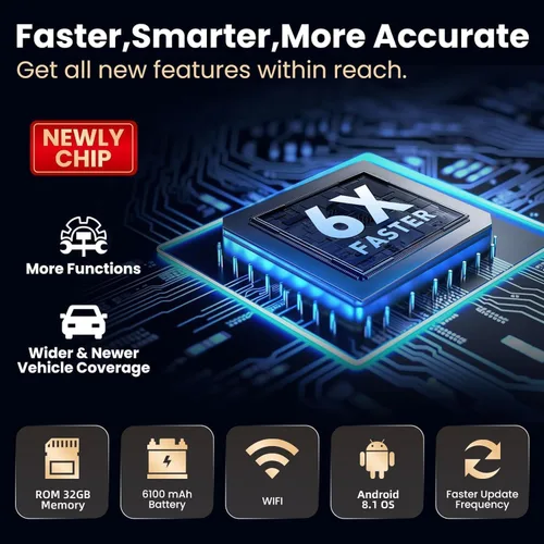 Vista 3 de Launch OBD2 Scanner CRP123I V2.0, herramienta de escaneo de actualización de CRP123E/CRP129E para ABS/SRS/AT/ENG, FCA SGW, 7 servicios