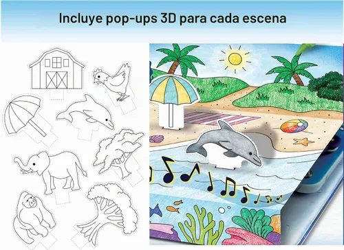 Vista 8 de SNAP CIRCUITS Snap & Draw STEM STEAM - Juguete de arte y ciencia para niños