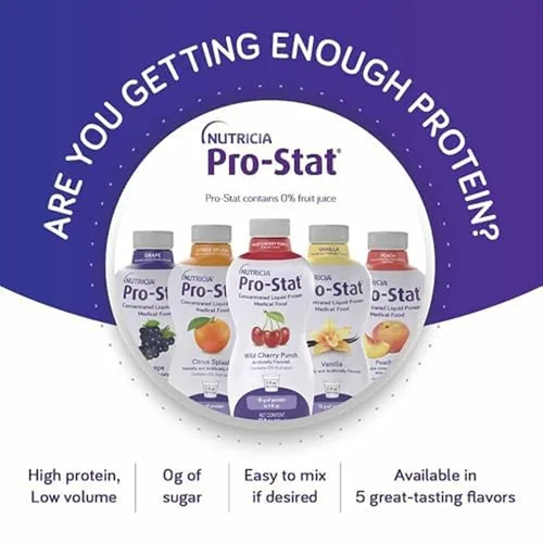 Vista 9 de Pro-Stat Proteína líquida concentrada de alimentos médicos dosis unitaria - Citrus Splash, 1 onza líquida (paquete de 24)