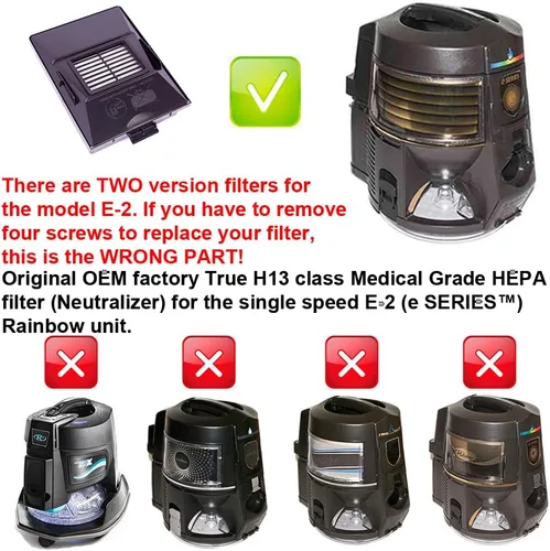 Vista 3 de Genuine arco iris y filtro HEPA Neutralizer en caso
