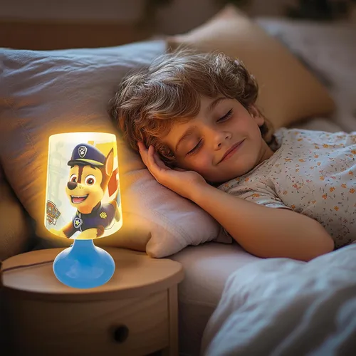Vista 5 de Lexibook, Paw Patrol, mini lámpara de noche inalámbrica y luz nocturna
