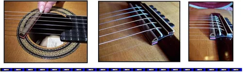 Vista 3 de Rosette TremoloMute - Herramienta de práctica para guitarra clásica Tremolo-Rasqueado
