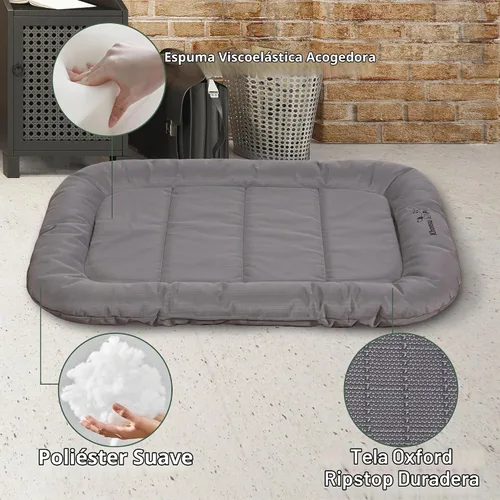 Vista 4 de KHONSU PET Cama Duradera para Perros Resistente y a Prueba de Desgarros para Jaula, Resistencia al Desgarro de 800 libras, Colchoneta de Cama