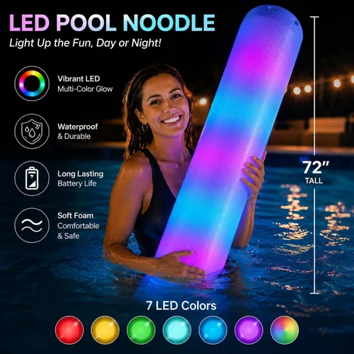 Vista 3 de PoolCandy Fideos inflables de natación jumbo