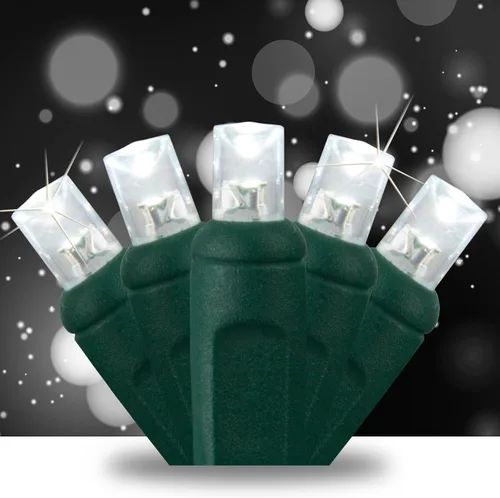Vista 12 de SoftTwinkle Luces de Navidad de Centelleo Lento, Luces de Cadena de Centelleo Suave Luces de Navidad Pulsantes (50 Luces, 17 Pies, Blanco Cálido)