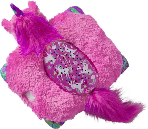 Vista 4 de Pillow Pets - Unicornio rosa, 11 pulgadas Sleeptime Lite