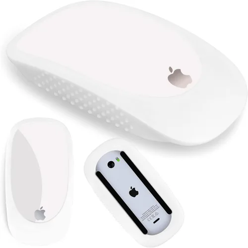 Vista 13 de Protector de silicona para Apple Magic Mouse, iMac Magic Mouse Cover Case - Funda protectora anticaídas (negro)