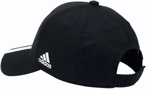 Vista 2 de adidas Gorra ajustable estructurada de tres rayas