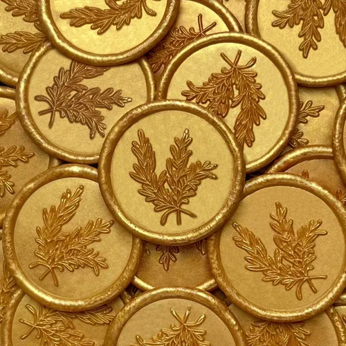Vista 24 de 25 Piezas Calcomanías de Sellos de Cera Hechas a Mano, Sellos para Sobres, Calcomanías de Cera Autoadhesivas para Invitaciones de Fiestas de Boda