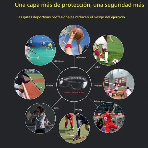 Vista 7 de SooGree Gafas protectoras de baloncesto y fútbol para hombres y mujeres