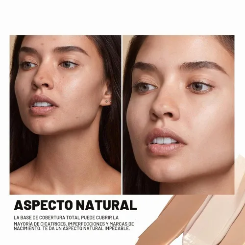 Vista 4 de Paquete de 3 correctores de cobertura completa, corrector corrector suave mate impermeable para manchas oscuras debajo de los ojos/manchas
