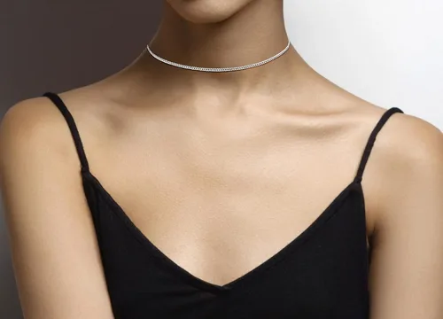 Vista 4 de Miabella Italian 925 Sterling Silver Choker Necklace for Women Chain Plata esterlina