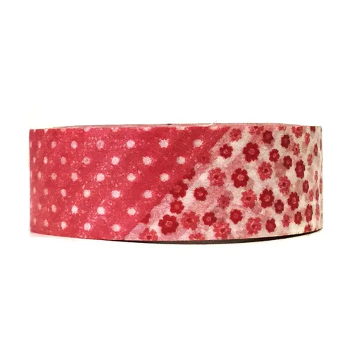 Vista 6 de Wrapables Cinta adhesiva Washi de patrones coloridos, 100% Bonheur
