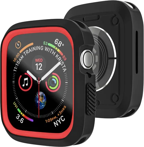 Vista 11 de Funda protectora exclusiva D & K de 1.5 pulgadas, compatible con Apple Watch, iWatch y relojes GPS, para hombres, mujeres y niños, iWatch 3/2/1
