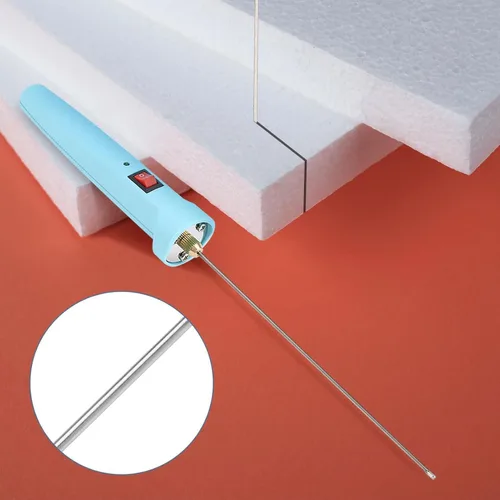 Vista 7 de Pluma de corte de alambre caliente, Cortador de espuma de cuchillo caliente eléctrico de 3.9 in, Pluma de corte de espuma eléctrica de alambre