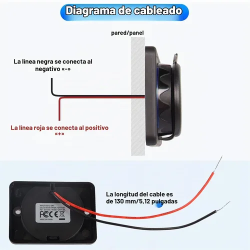 Vista 7 de Cargador de coche rápido de 12 V-24 V - Dual PD USB-C y puertos USB-A de carga rápida 3.0, entrega de energía de 18 W, enchufe tipo C de tapa