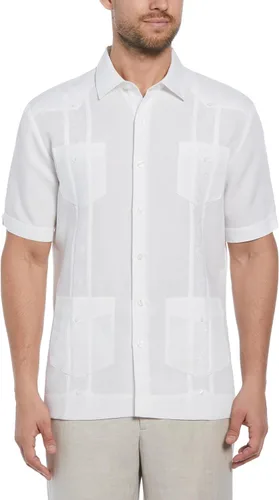 Vista 9 de Cubavera Camisa Guayabera bordada de manga corta para hombre
