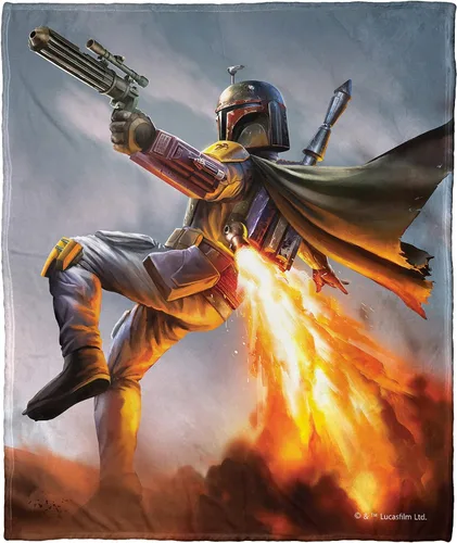 Vista 18 de Northwest Star Wars Manta Decorativa Silk Touch, 40" x 50", Villanos del Lado Oscuro