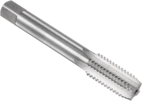 Vista 7 de uxcell Métrico Machinist Repair DIY Tool M12 x 0.039 in H2 de alta velocidad 4 flautas rectas roscado roscado