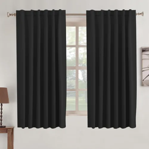 Vista 63 de Turquoize Cortinas Opacas con Aislamiento Térmico Paneles de Tratamiento de Ventanas con Bolsillo para Barra Paneles de Ventana para Ventanas