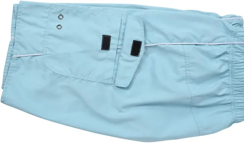 Vista 5 de Nonwe Traje de baño para hombre, de secado rápido, bolsillos con cremallera y forro