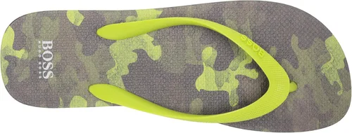 Vista 5 de BOSS Chanclas para hombre camuflaje amarillo 8-9 Amarillo Yellow camouflage