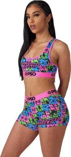 Vista 3 de PSD Ropa Interior Mujeres Bóxer - Looney Tunes, Cómodos Pantalones Cortos Bóxer para Mujeres, Paquetes y Unidades, Pequeña