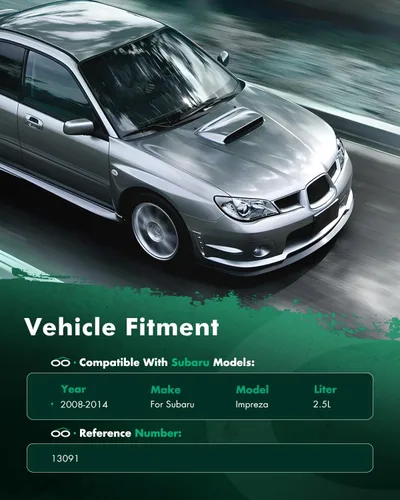 Vista 3 de SCITOO 13091 Radiador Fit 2008-2014 para Subaru para Impreza 2.5L