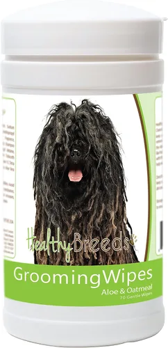 Vista 13 de Healthy Breeds Toallitas multiusos para aseo y desodorización para perros Affenpinscher – Más de 200 razas – Limpia las almohadillas para las patas