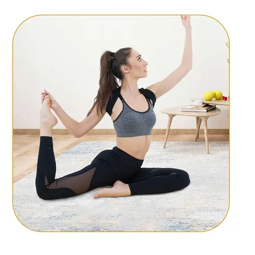 Vista 4 de Longmann Corrector de postura para mujeres y hombres, corrector de postura de espalda ajustable, soporte invisible para la parte superior