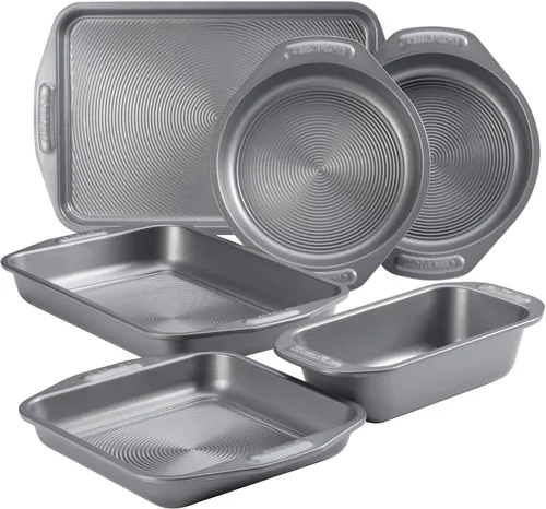Vista 15 de Circulon Total Bakeware - Juego de horno tostador antiadherente y sartén personal para pizza, 4 piezas