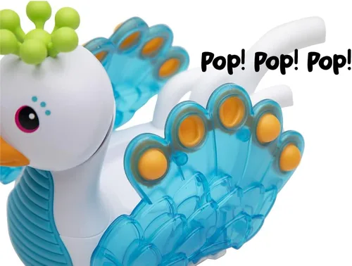 Vista 6 de Playskool Glo Friends - Hugbug & Harmony Pop, Push & Roll! - Vehículo cisne - Insecto brillante - Juguete SEL - A partir de 2 años