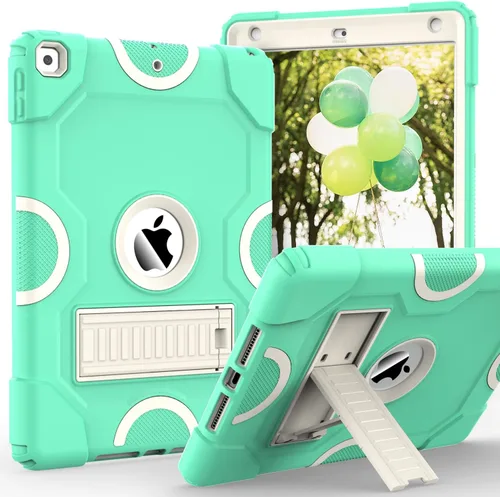 Vista 23 de ZoneFoker - Funda para iPad de 9.ª generación, funda para iPad de 8.ª y 7.ª generación, funda para iPad de 10.2 pulgadas 2021/2020/2019, funda Negro